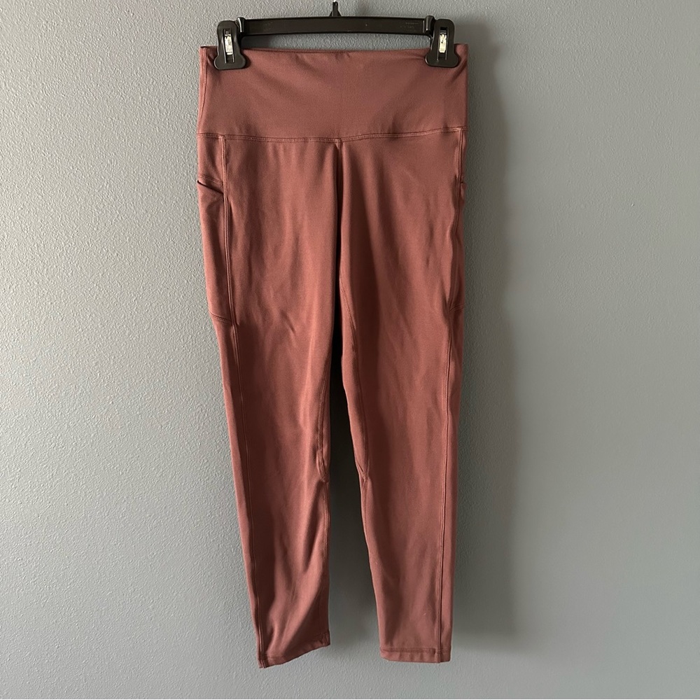 High-Waisted Rose Leggings